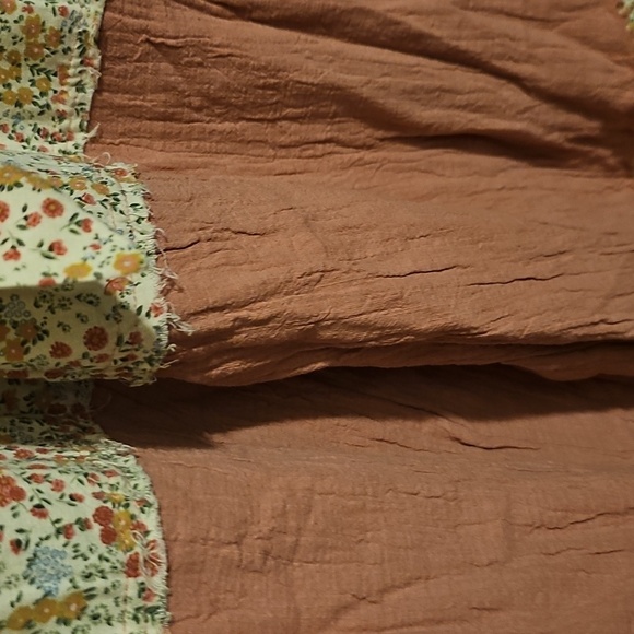 NWT! POL Boho Wide leg Floral Pants - Picture 7 of 9